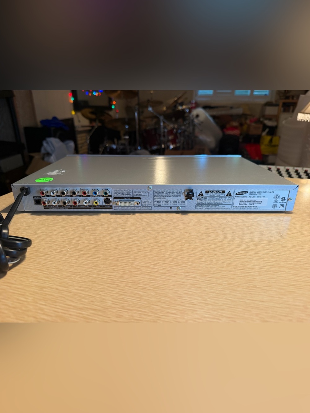 Samsung DVD-HD841 DVD Player Silver RCA/Component/S-Video Works Great Rare! - Picture 9 of 12